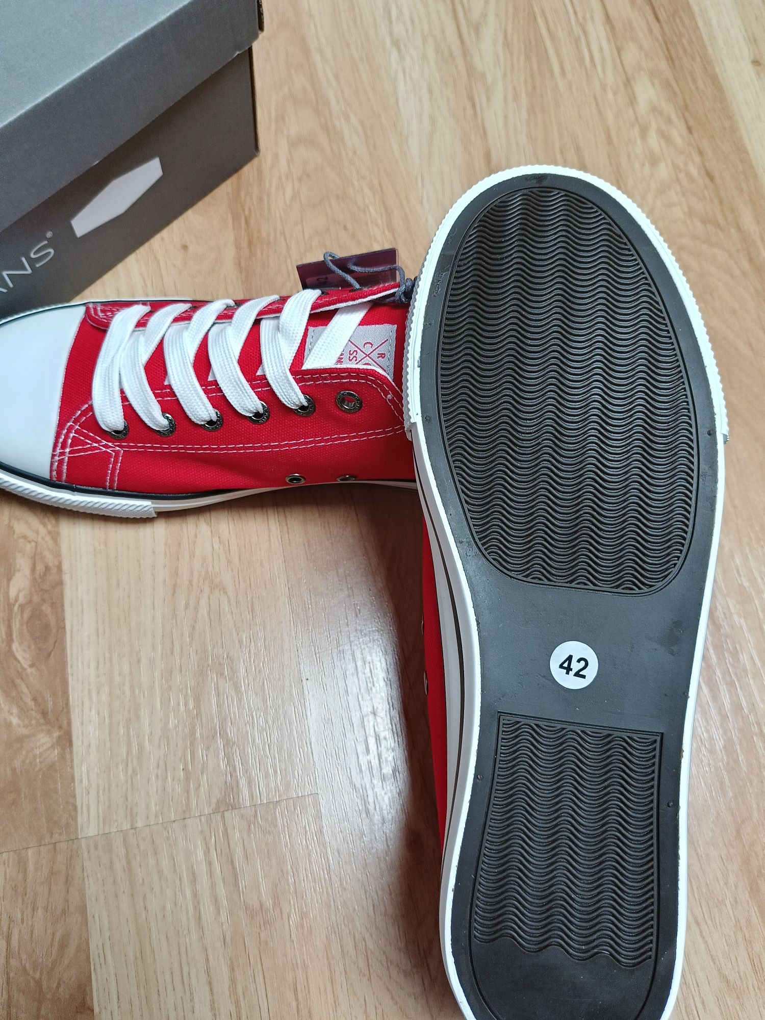 Trampki, tenisówki unisex, Cross Jeans, rozmiar 42. NOWE