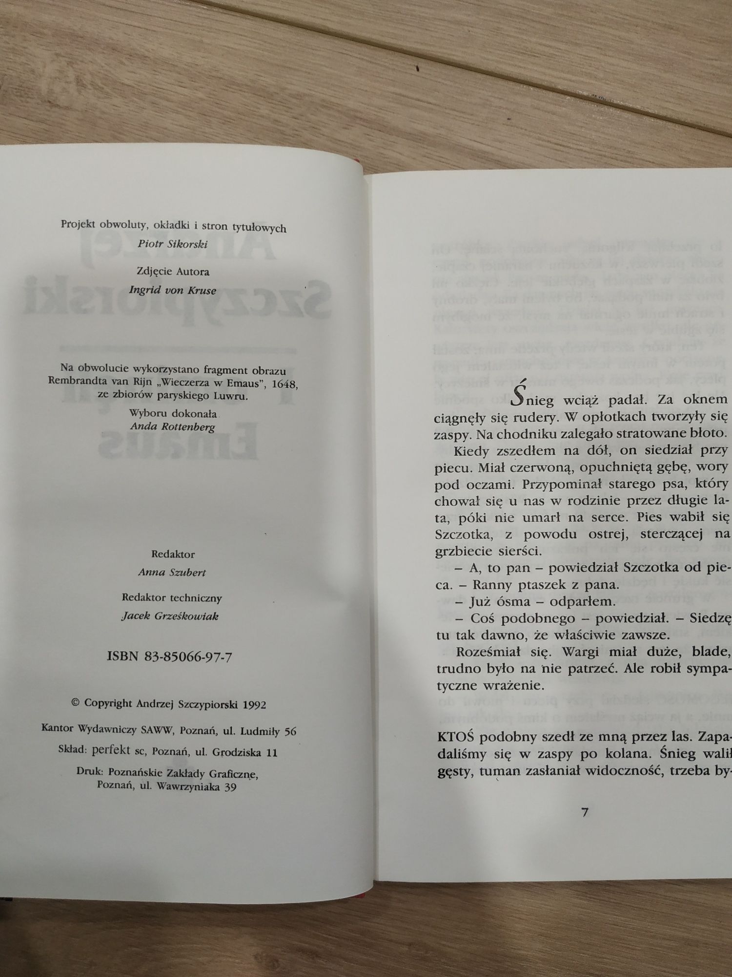 I ominęli Emaus Andrzej Szczypiorski