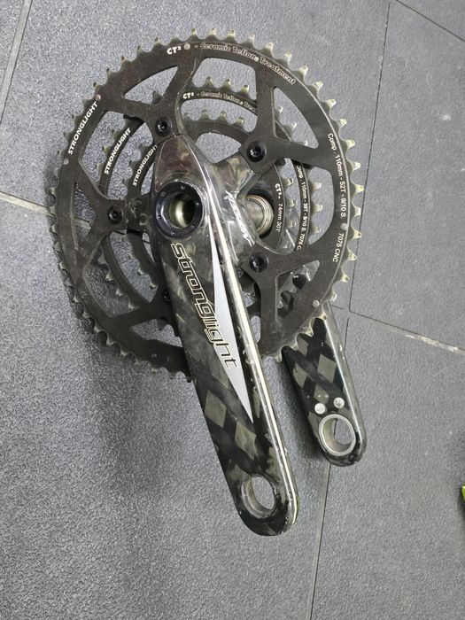 Mechanizm korbowy Stronglight Fission Titanium Carbon