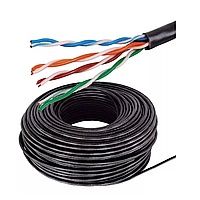 Кабель витая пара наружный U/UTP Cat. 5E по метрово, медь