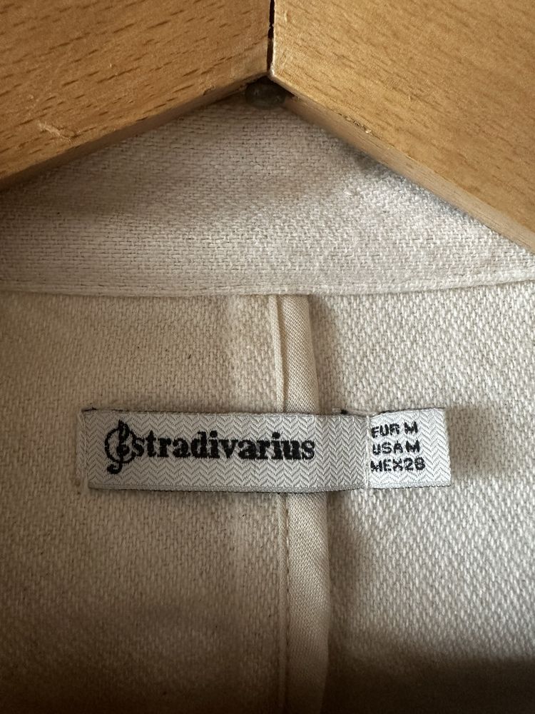 Kurtka, marynarka w stylowe paski - Stradivarius