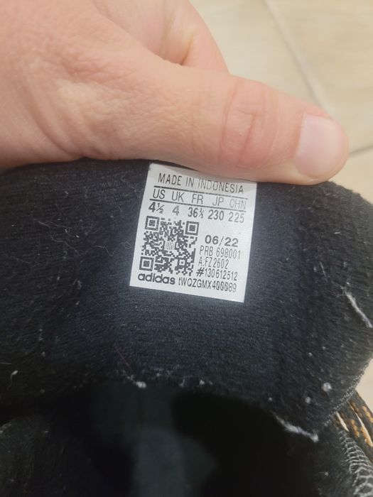 Buty trekingowe chlopiece adidas 36 2/3