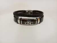 Pulseira masculina KING ( REI )