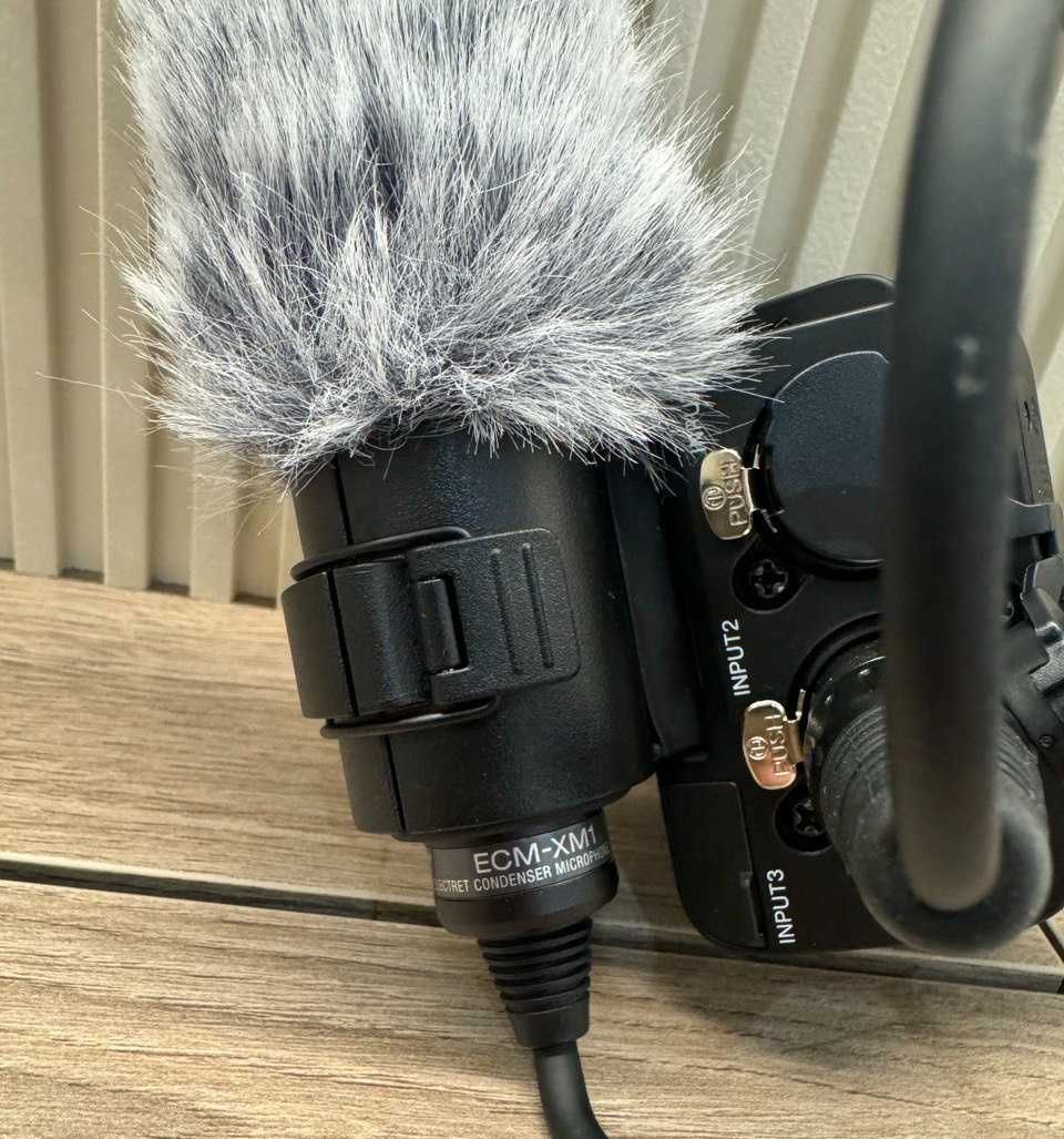 Mikrofon Sony ECM-XM1 + XLR-A3M Adaptor