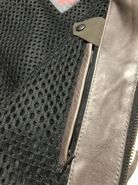 Casaco Motard Dainese em Pele Castanho (54=L) (NOVO)