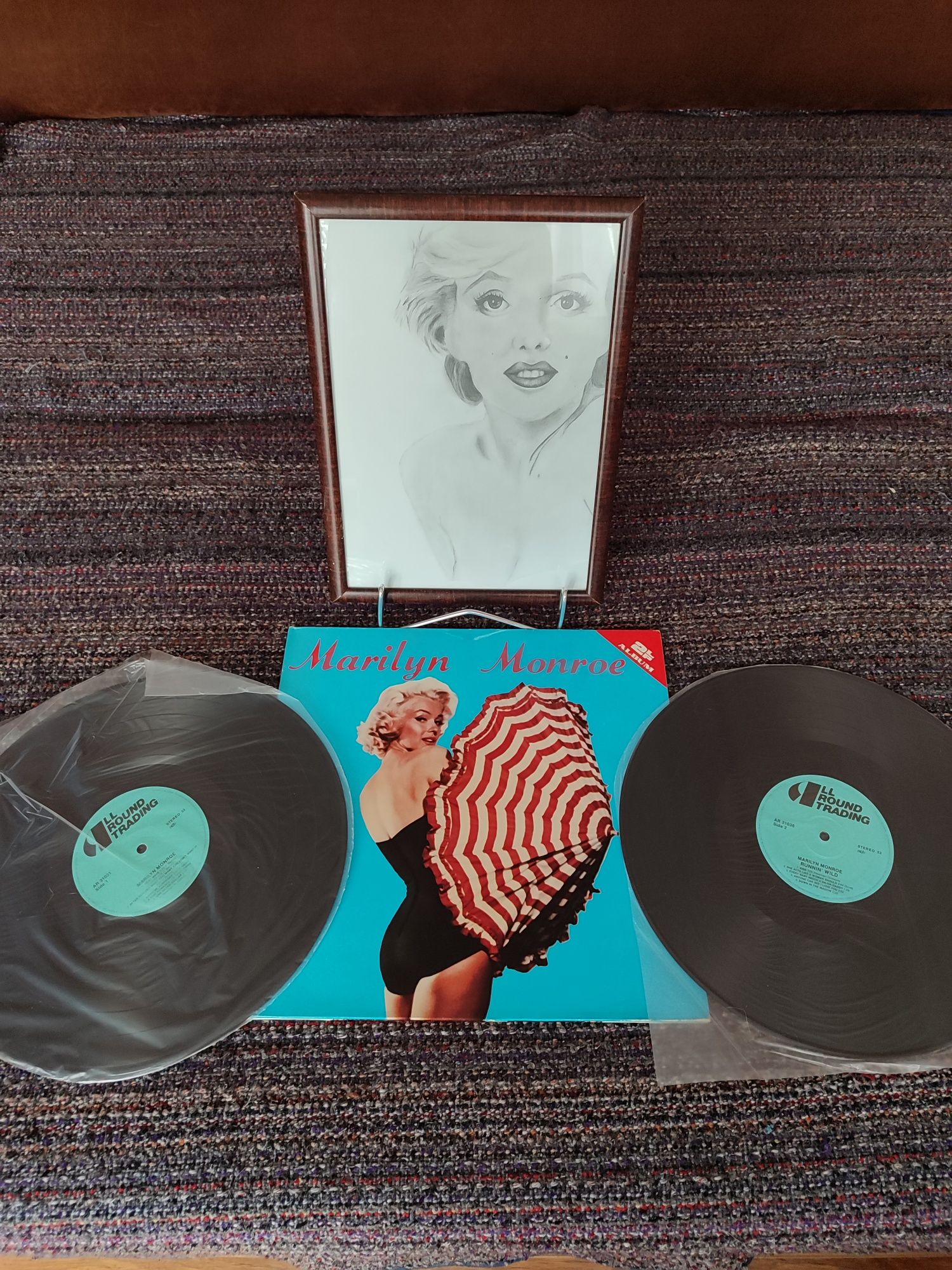 Winyle Marilyn Monroe album dwie płyty.
