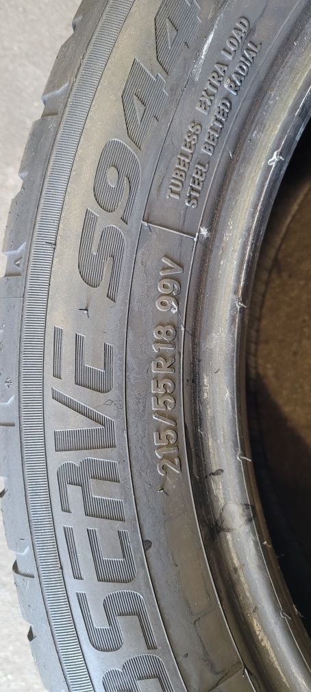 215/55r18 99V Toyo Observe S944 z 2022r ładne.