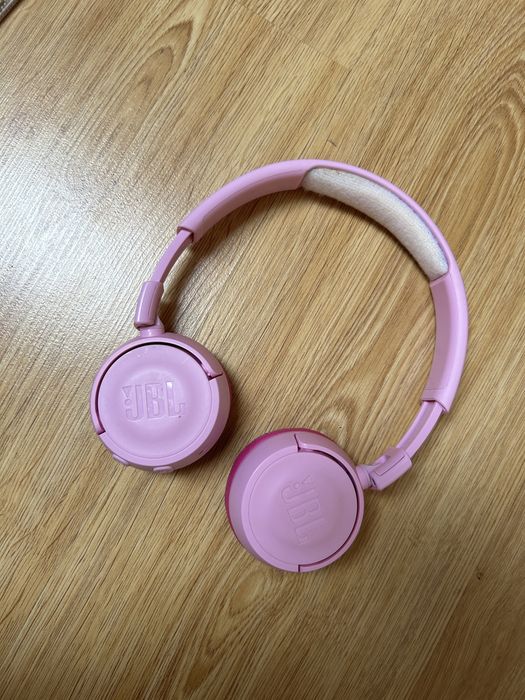 Наушники беспроводные детские розовые GBL