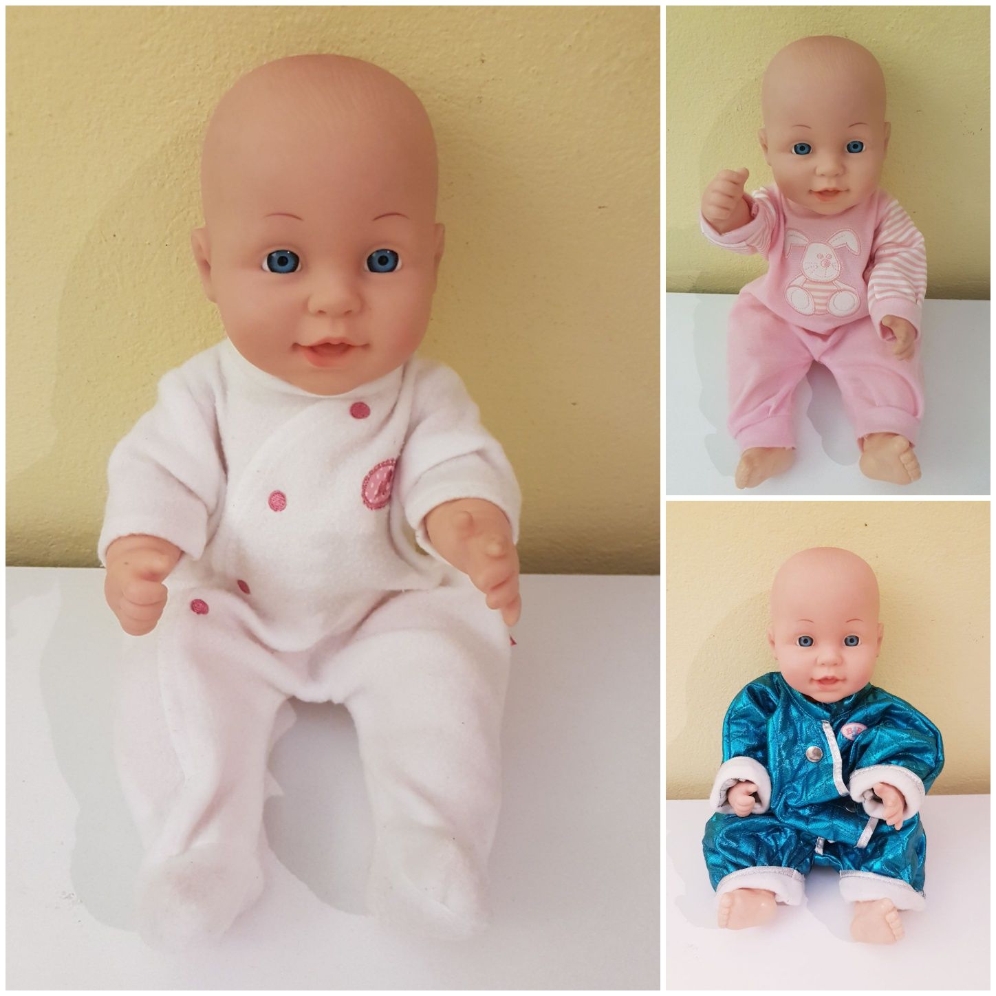 Strój dla lalki np bobas Cititoy, smoczek Baby Wow, strój Baby Born