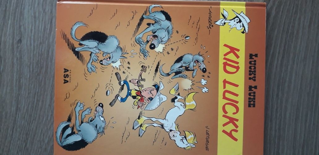 Dois Livros  LUCKY LUKE - Kid Lucki e Mã Dalton