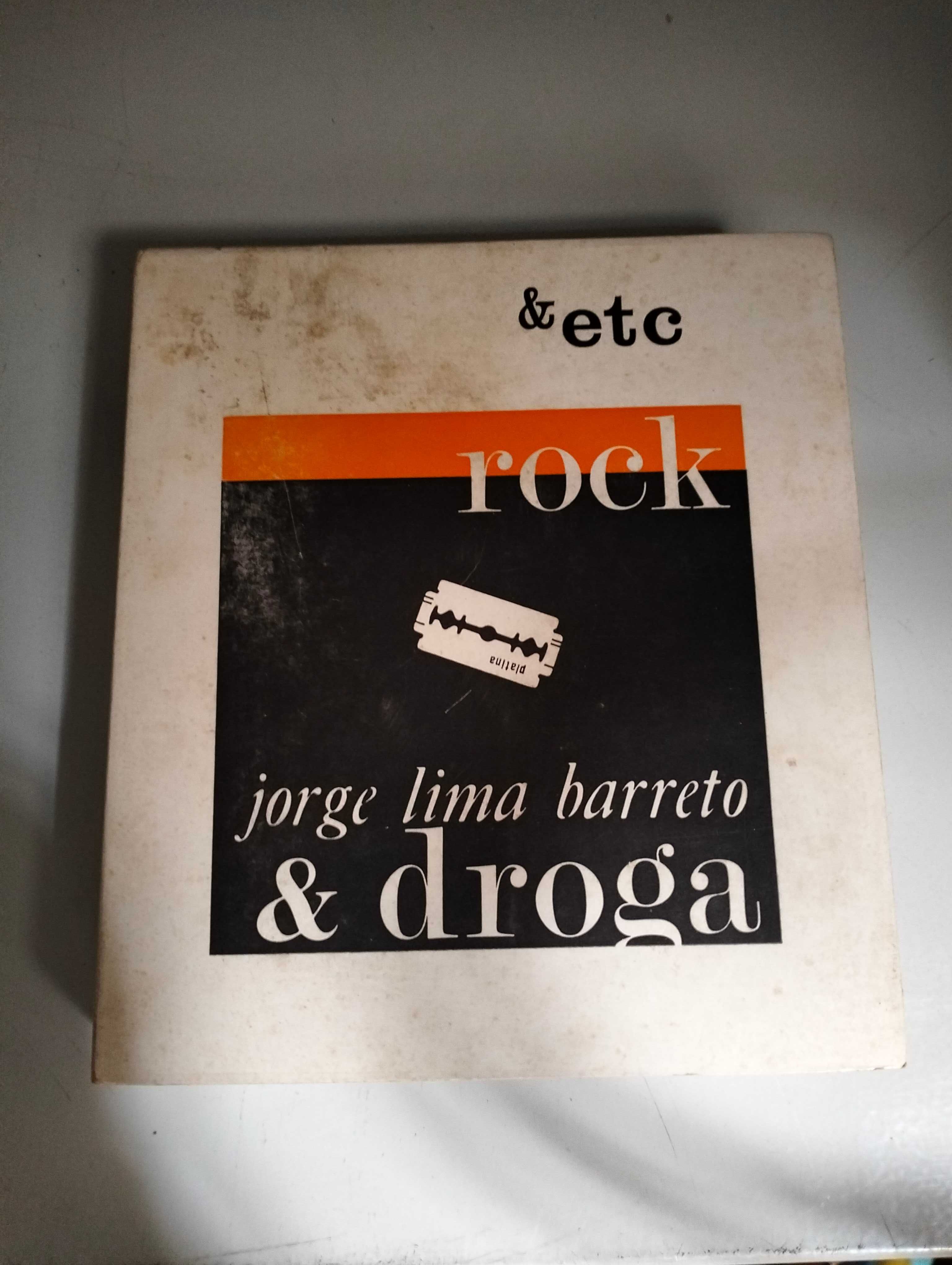 Livro Rock e Droga de Jorge Lima Barreto