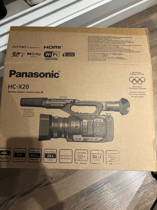 Câmera Profissional Panasonic hc-x20 4k