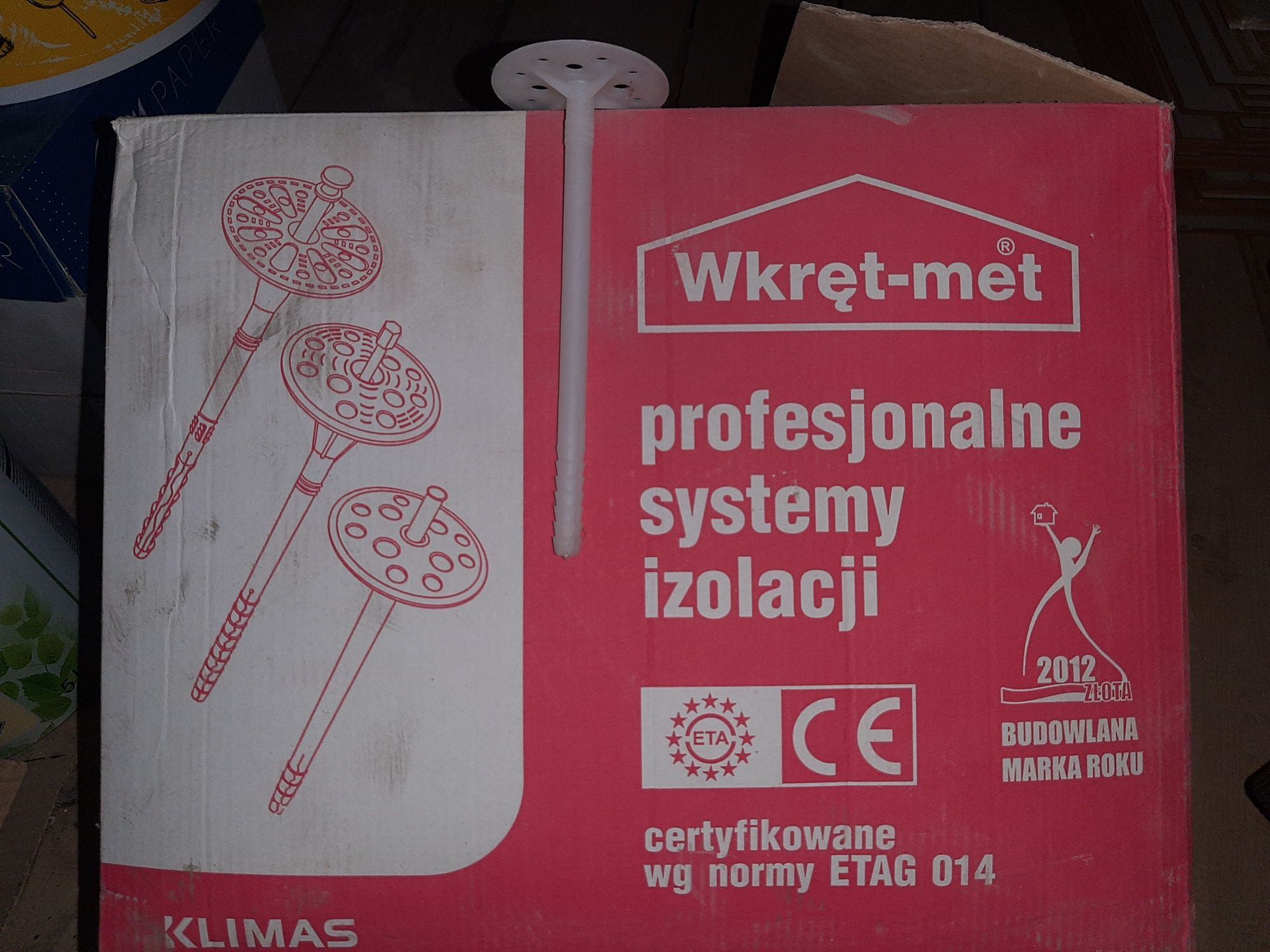 Kołki do styropianu i wełny 10x160