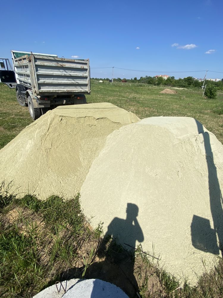 Пісок щебінь відсів шутер галька вапняк вскришка