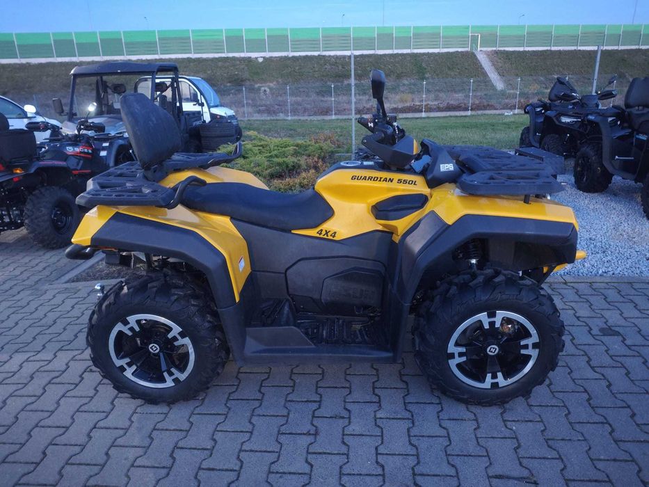 CF MOTO 550 HISUN 2025 Guardian 550L Eps 4x4 400 km Raty 0% 50/50