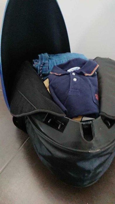 Mala do tipo “tailbag” para moto desportiva (substitui Top Case)