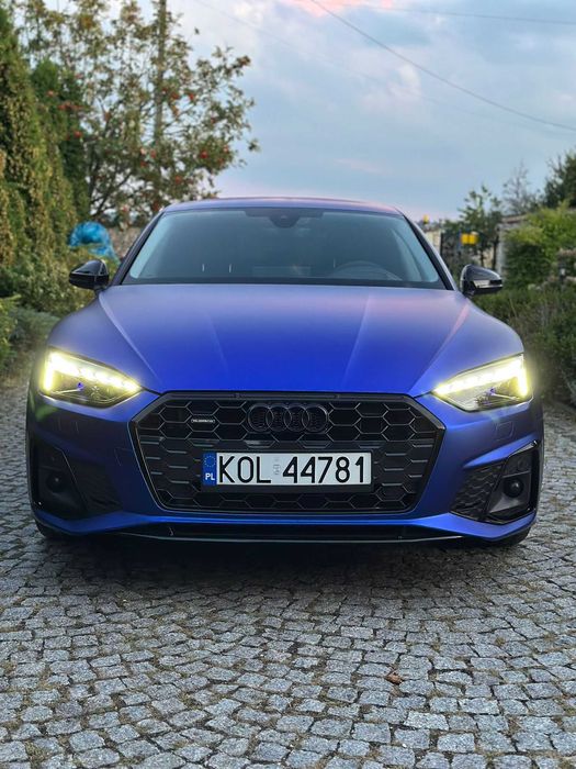 Audi a5 quattro Sline, 204 KM, Faktura Vat, head up, matrix led, laser