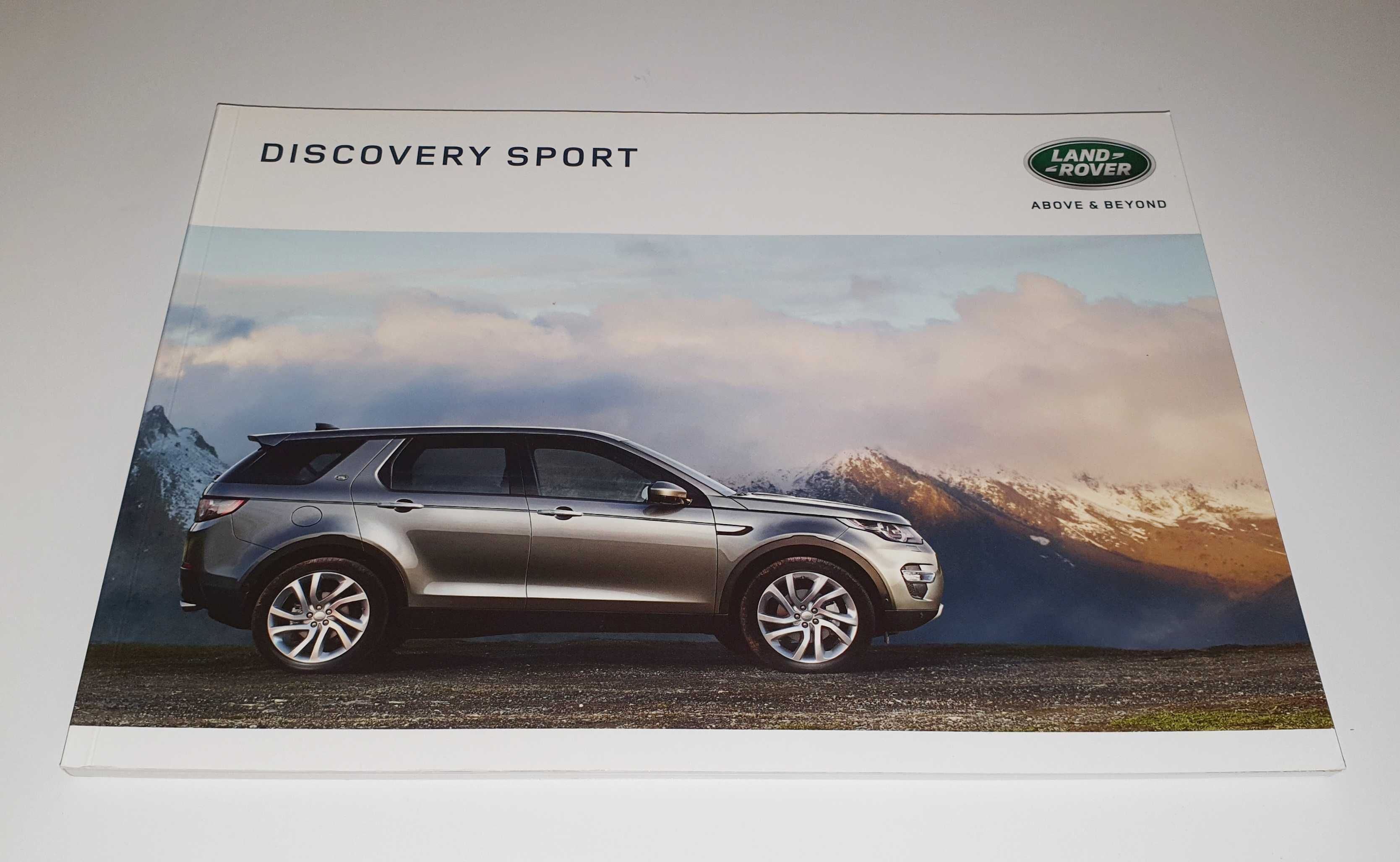 Оригинальная книга, каталог, конфигуратор Land Rover Discovery Sport