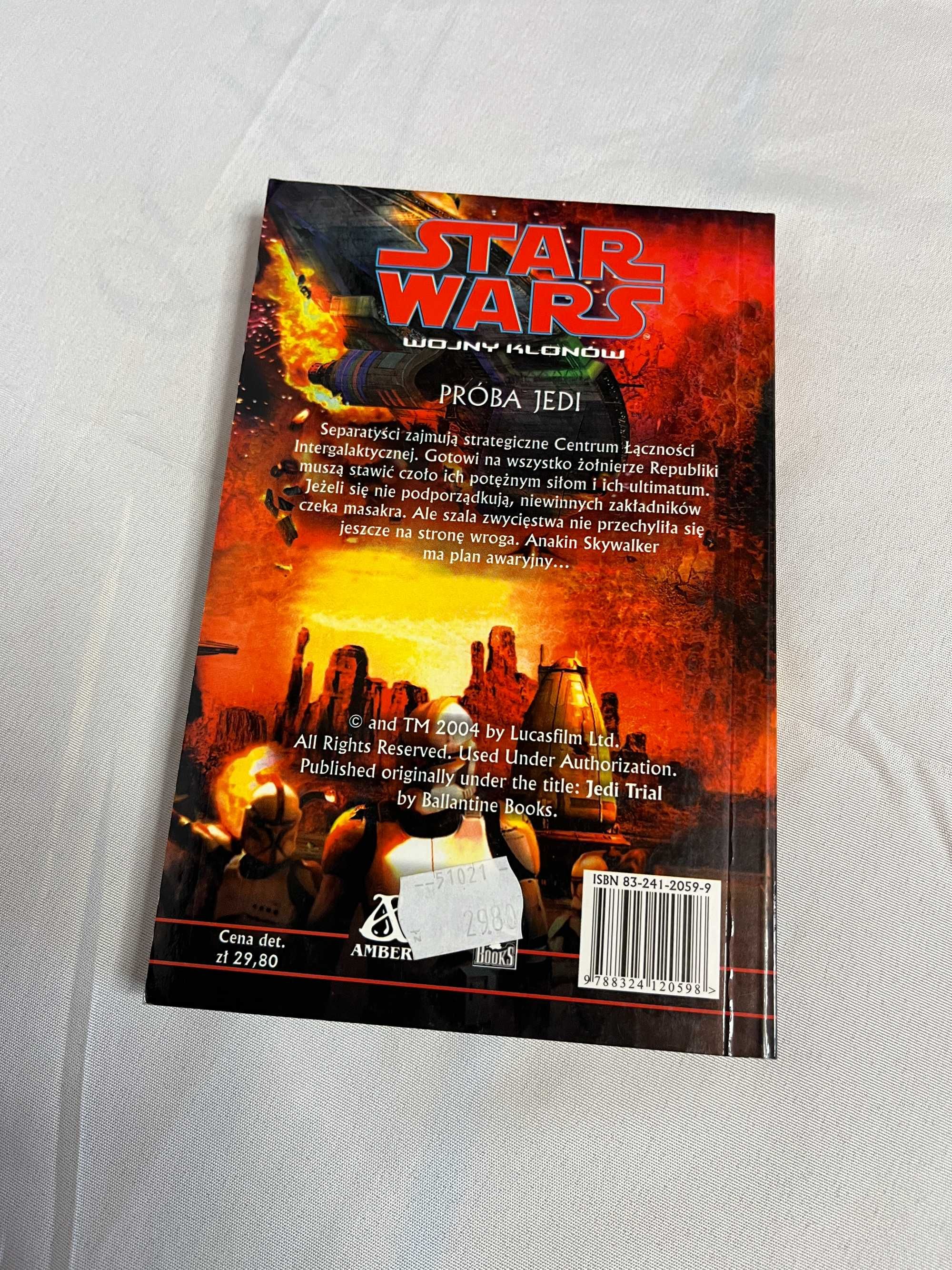 Star Wars Wojny klonów Próba Jedi David Sherman Dan Cragg