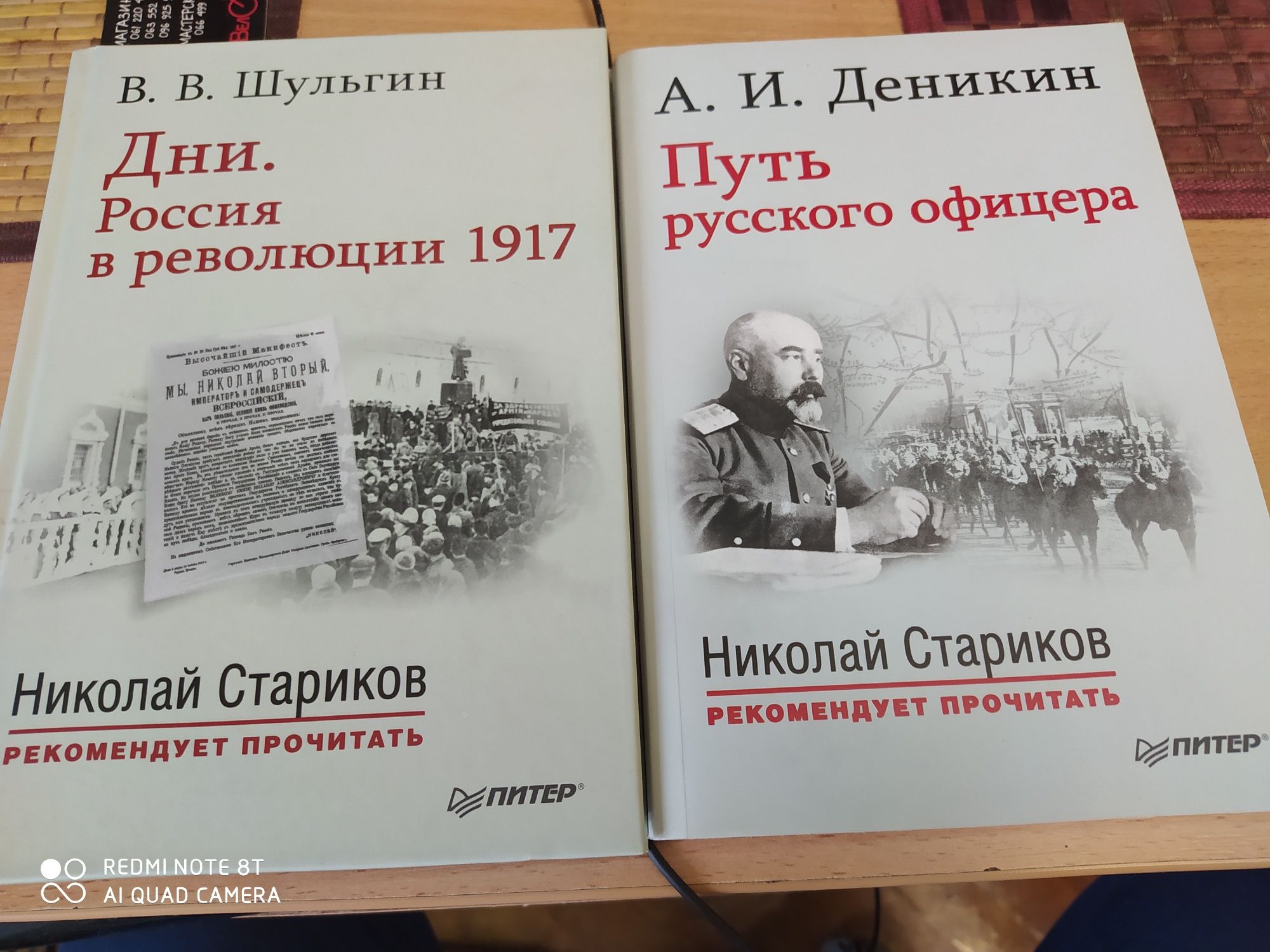 Василий Шульгин. Дни.  Шишов. Николай Стариков. Бродель