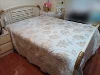 Cama de Casal clássico (em ferro) + colchão (Qualidade) + oferta