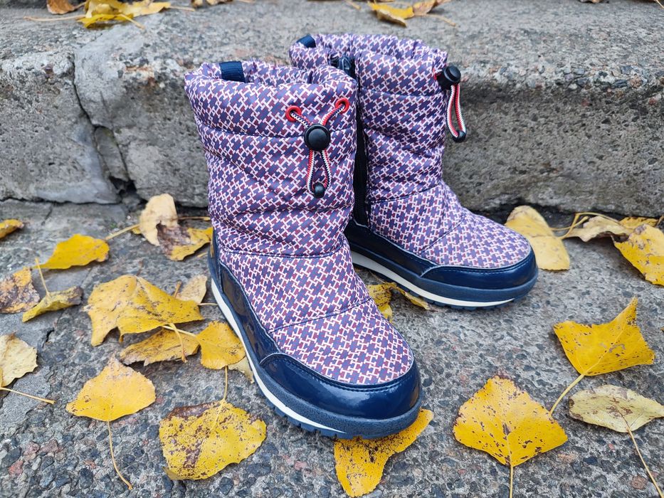 Tommy Hilfiger зимняя сапожки ботинки размер 32, для девочки