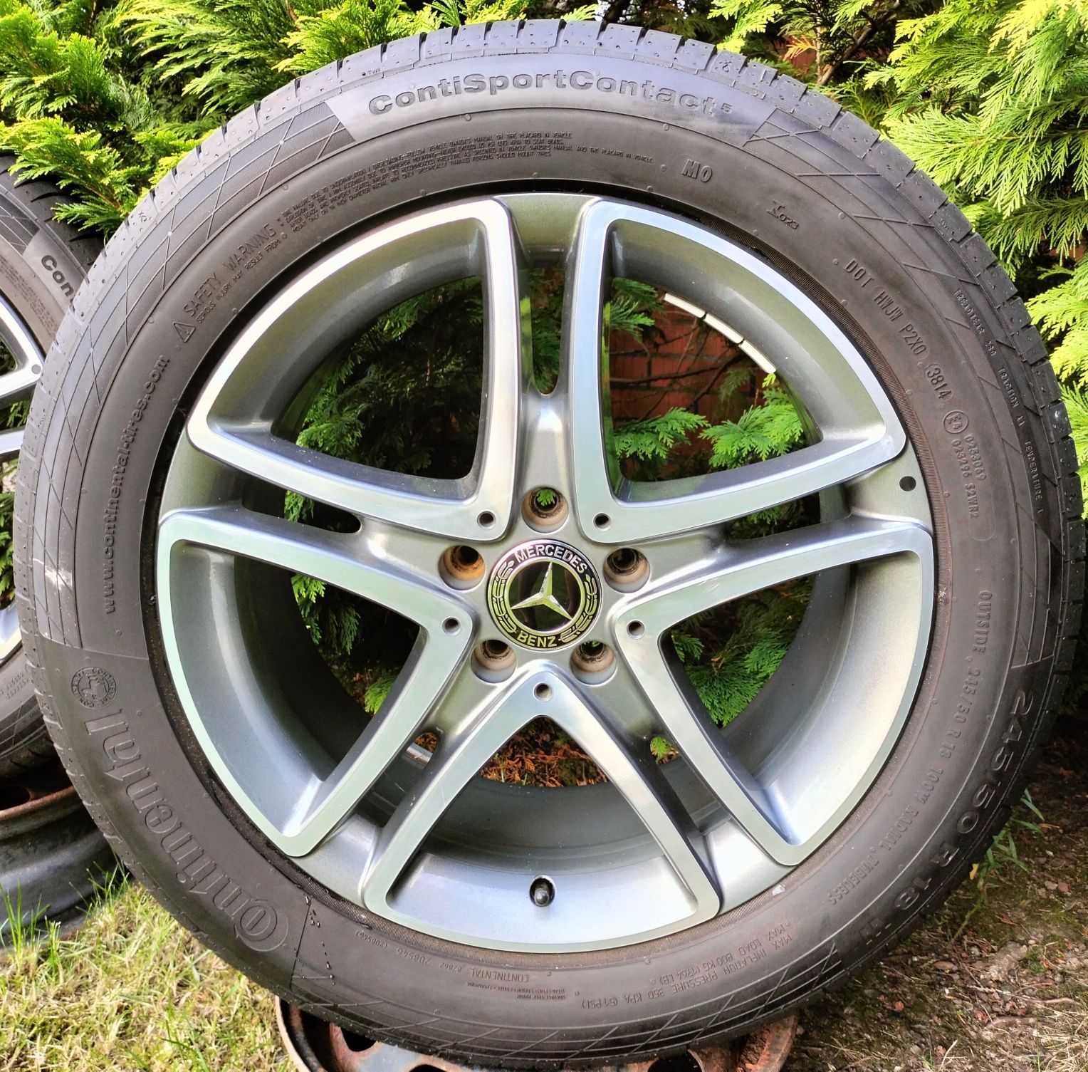 Felgi Opony Lato Mercedes 220 S-klasa 222 8,5Jx19 ET45 5x112 221