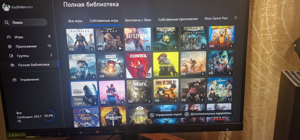 Xbox series X. 2 джостика