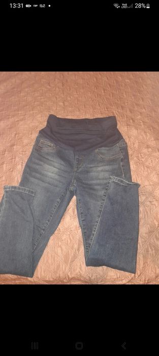 Spodnie jeansowe ciazowe