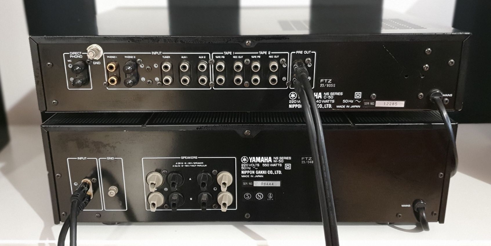 YAMAHA C-50 + M-50 Końcówka mocy + Przedwzmacniacz - bardzo dobry stan