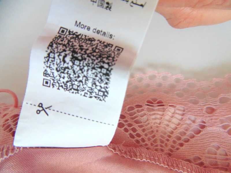 Shein nowa śliczna różowa koszulka nocna z koronką 34