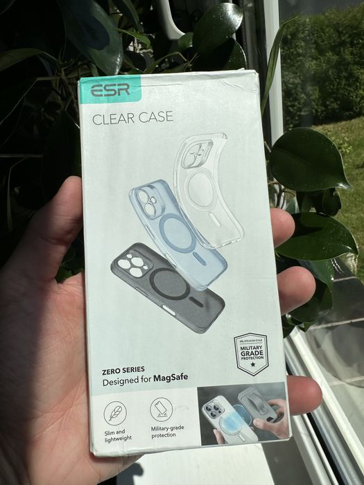 ESR etui Case do iPhone 16 Plecki MagSafe Przezroczyste.