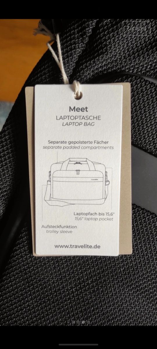 Torba na laptopa 15,6" Travelite 1845-01