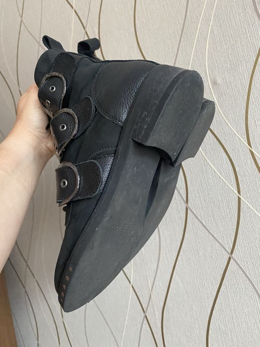 Botki czarne  skóra Gino Rossi