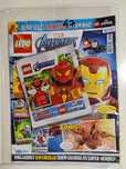 Lego revista e minifiguras - Marvel e DC