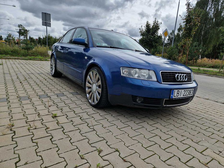 Audi A4 B6 2.4 V6 benzyna 2002r/automat,niski przebieg,subwoofer/