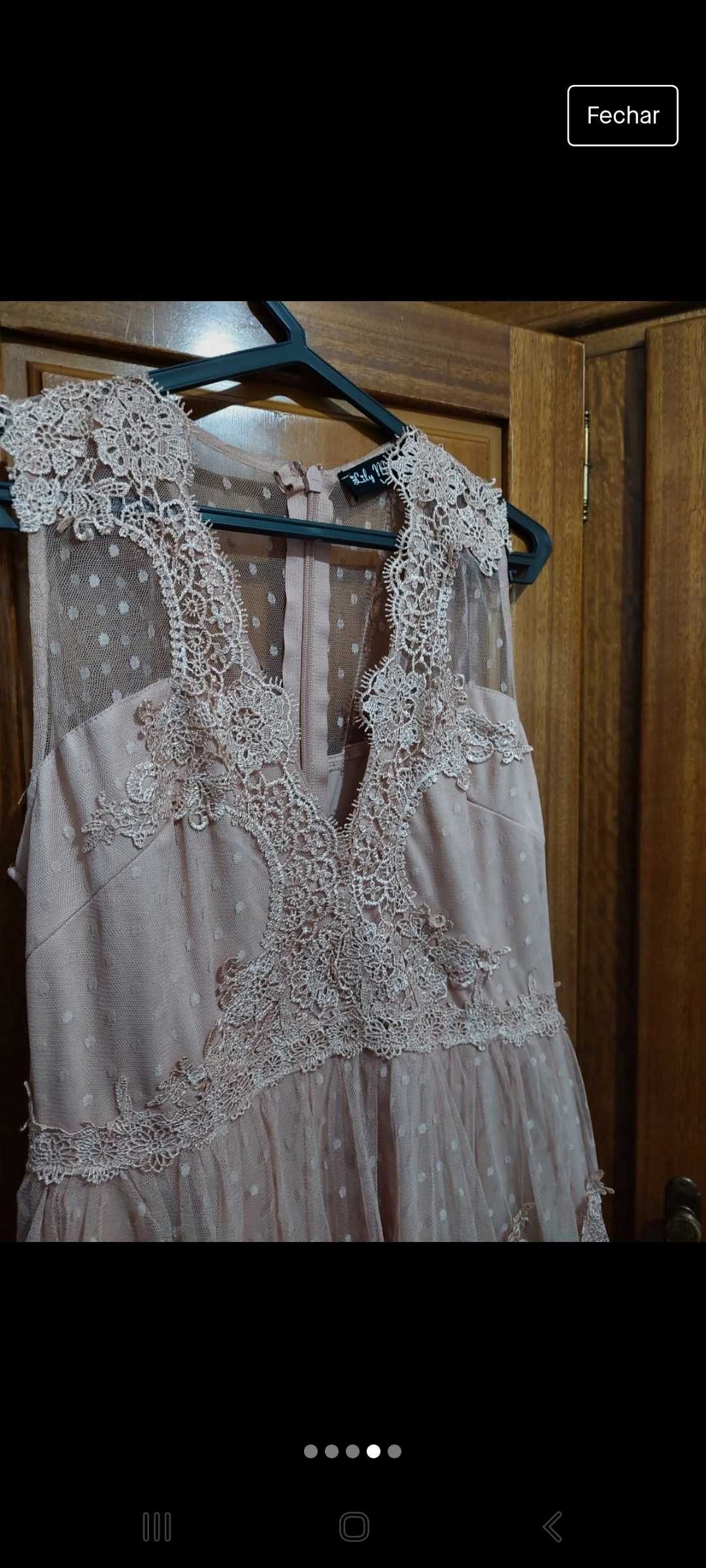 Vestido,  usado 1 vez