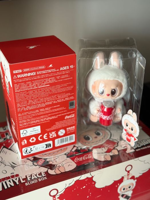Pop Mart The Monsters Vinyl Face Series, Coca-Cola, Labubu