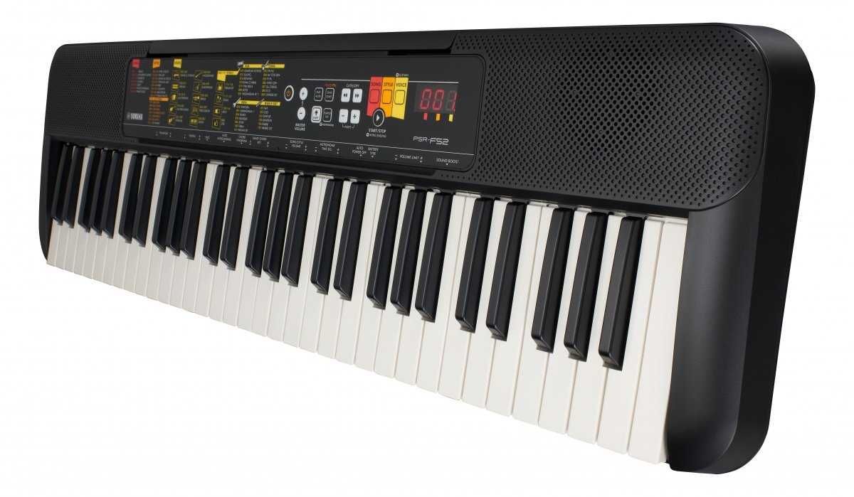 YAMAHA PSR-F52 keyboard do nauki 61 klawiszy