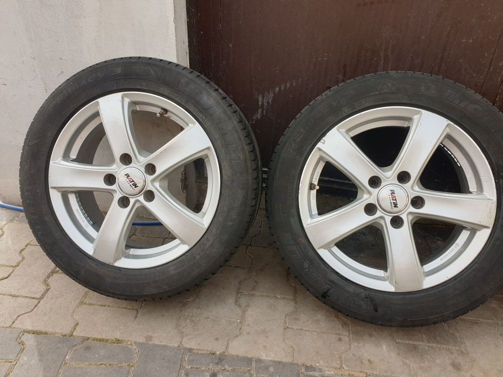 Felgi Aluminiowe Koła  opony letnie 5x112 16 Michelin