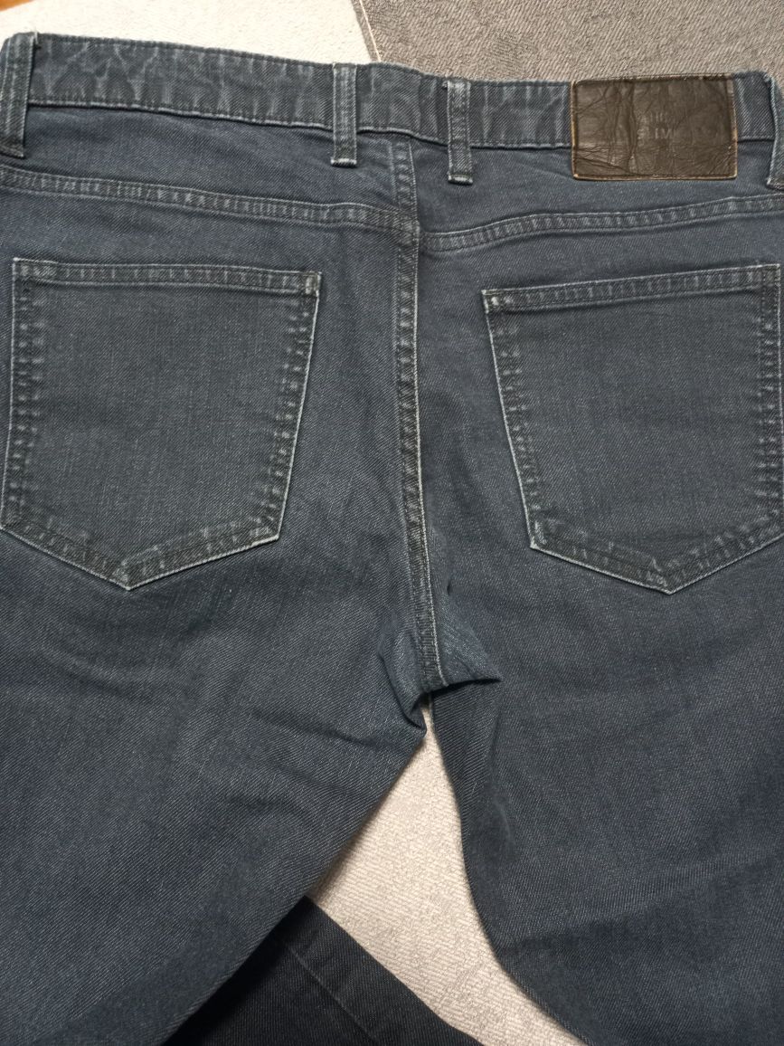 Spodnie jeans męskie r.32