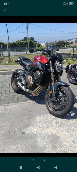 Honda CB 650 R full power