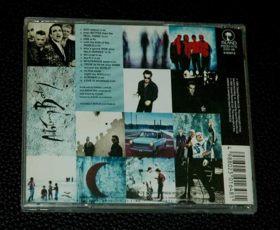 U2 - Achtung Baby. 1991 Island Japan.