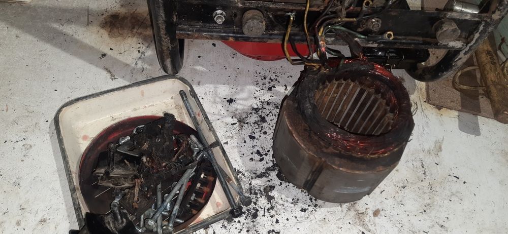 Ремонт та перемотка бензогенераторів електродвигунів