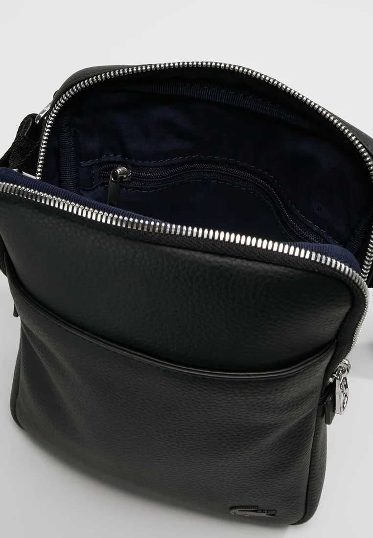 100% ОРИГИНАЛ Lacoste crossover bag мужская черная сумка В НАЛИЧИИ