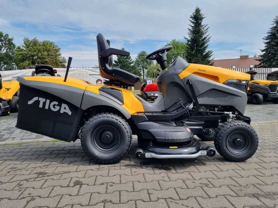Traktorek STIGA 9122 WX w specjalnej ofercie napęd 4x4