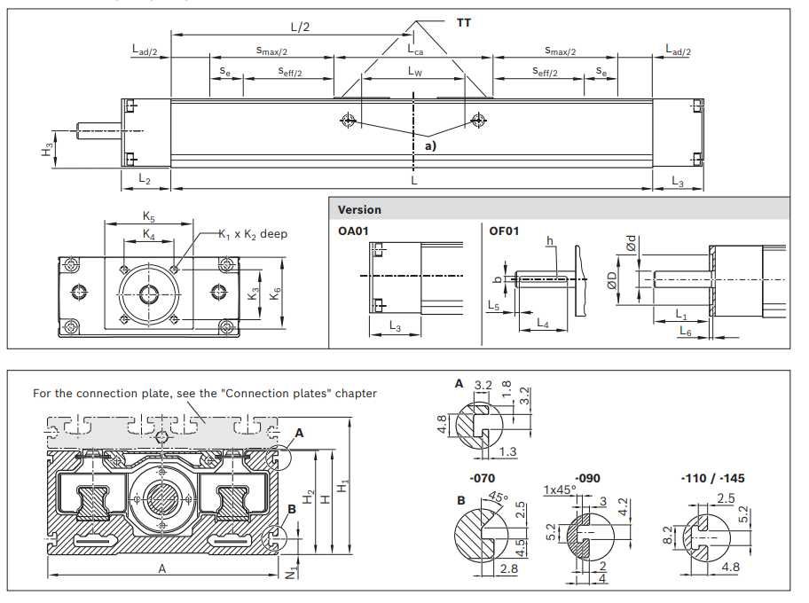 Siłownik liniowy Rexroth - MODUŁ KOMPAKTOWY CKK-110-NN-1