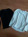 2 bluzeczki Zara Reserved 140