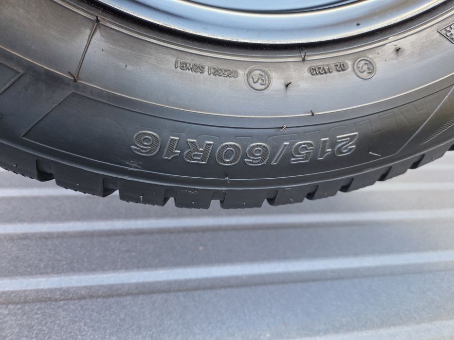 Шини зимові 215 60 16 Firestone 5 112 Wolkswagen