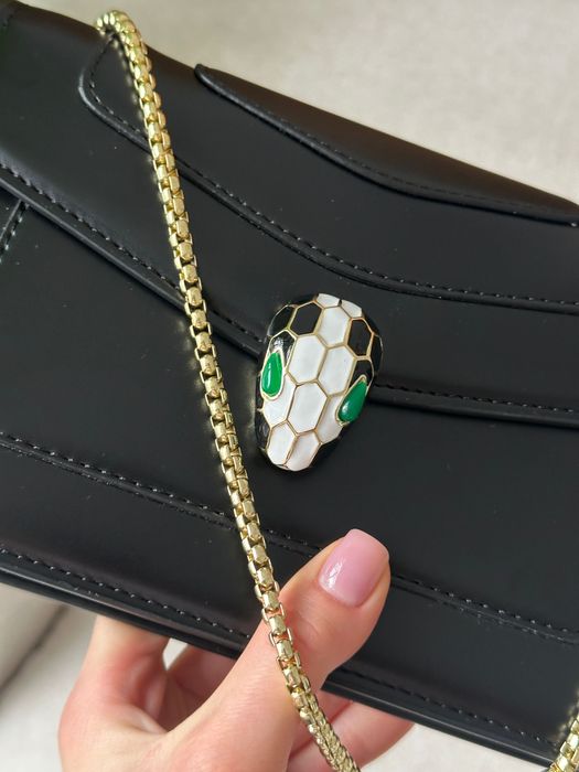 Сумка Bvlgari Serpenti Forever Crossbody Mini Bag Black